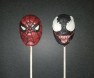 173sp Spider Dude Face Chocolate or Hard Candy Lollipop Mold 173sp Spider Dude Face Chocolate or Hard Candy Lollipop Mold